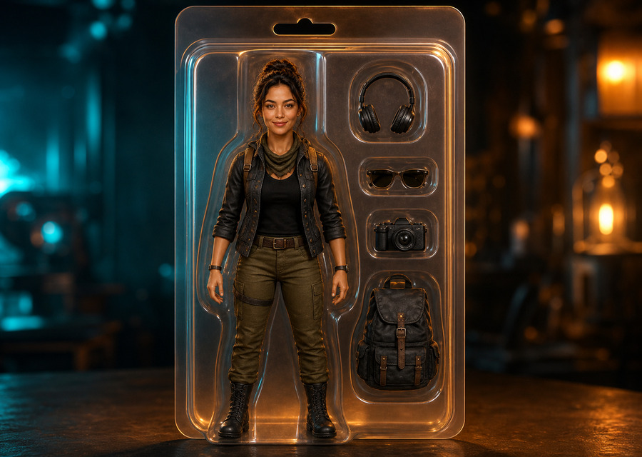 Action Figure AI transformation example