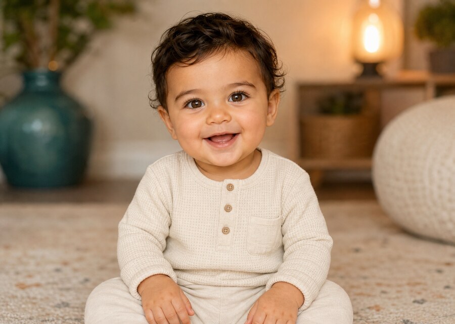 Future Baby AI transformation example
