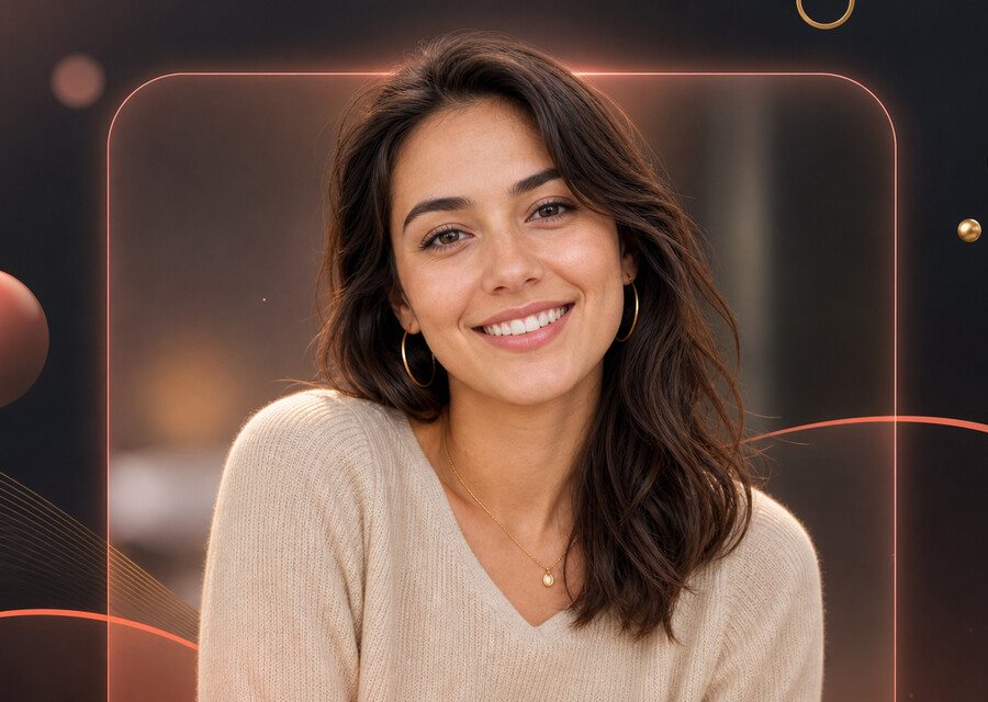 Younger Self AI transformation example