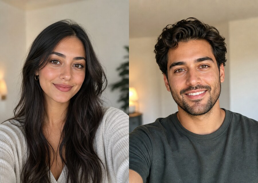 Original selfie example